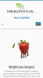 Mobile Screenshot of maryshealthhub.com